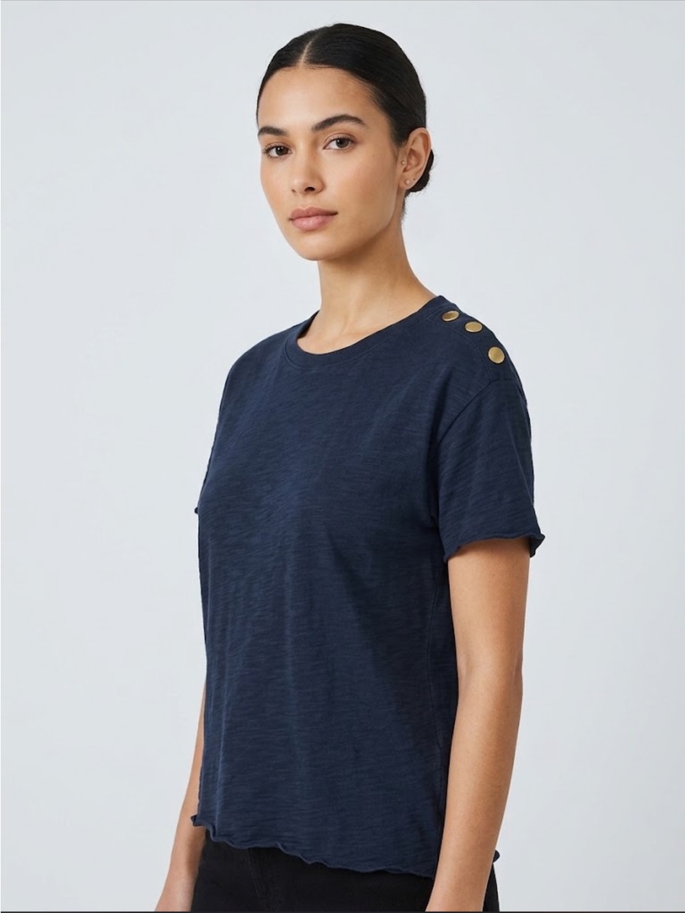 Nation LTD Navy Top